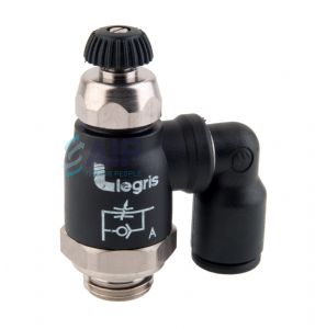 Legris Banjo Flow Control Swivel Elbow BSPP