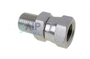 Swivel adaptors for pressure gauges