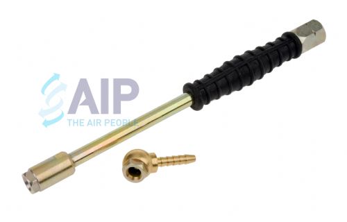 In line Single Hold on Tyre Valve Connector