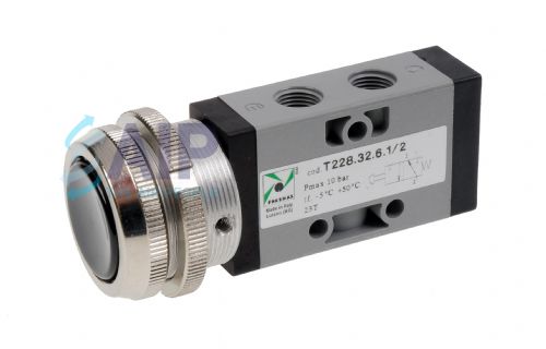 Push Button/Spring Valve 1/8