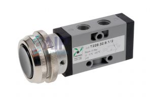 Push Button/Spring Valve 1/8