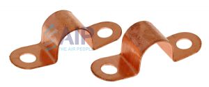 Copper Full Saddle Clamps 3/16