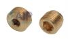 Brass Internal Hex Male Metric Blanking Plug