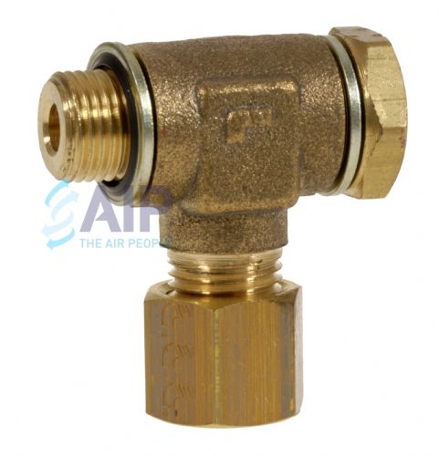 Single Banjo BSPP with Bi-Material Seal