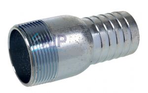 Zinc Plated Steel Hose Tail 1/2