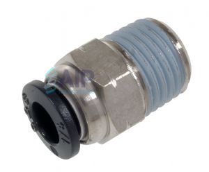 Male Stud Connector NPT 1/4