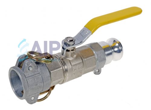Ball valve/Camlock assembly Aluminium 1/2