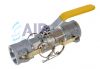 Ball valve/Camlock assembly Aluminium 1/2 - 4