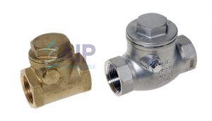 Swing Check Valve - Brass/Stainless Steel 3/8