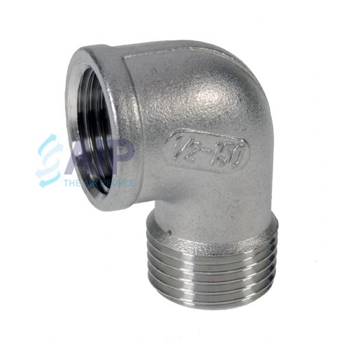 Male/Female Elbow 90 degree BSPP 316 S/Steel