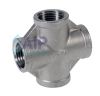 Equal Female Cross 1/4 - 4 BSPP 316 St/Steel