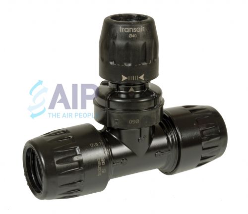Transair Unequal Tee 25 - 63mm