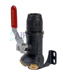 Transair Wall Bracket with Ball Valve 1/2/3 Outlet