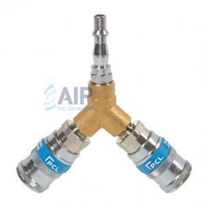 PCL Standard Y Twin Quick Release Couplings