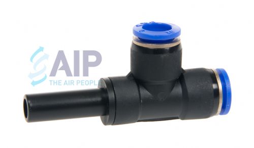 Metric Push In Plug In Run Tee 4 - 12mm od