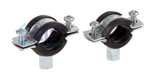 Rubber Lined Pipe Clips 12mm - 254mm