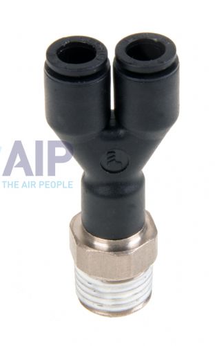 Legris LF3000 Push In Y Piece - Male BSPT