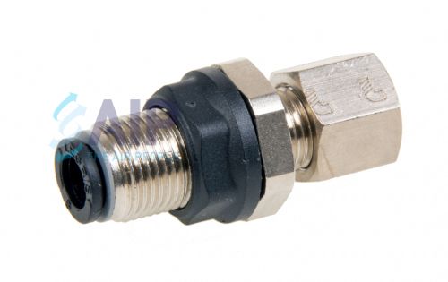 Legris LF3000 Push In Mixed Bullkhead Connector
