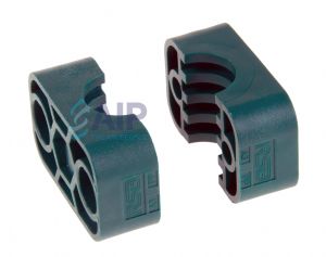 Single Std Tube Grooved Clamp Jaws (Polypropylene)