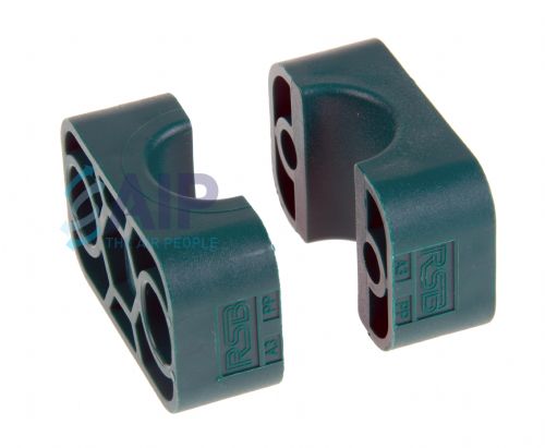 Single Std Smooth Tube Clamp Jaws (Polypropylene)