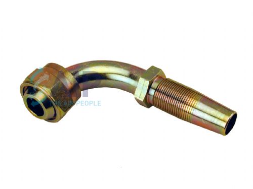 Reusable fitting - Female Swivel - Elbow 90 deg (BSP/JIC)