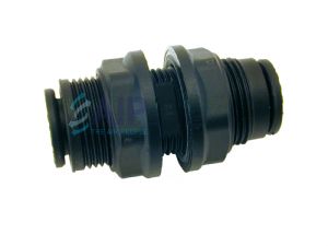 Legris LF3000 Push In Equal Bullkhead Connector