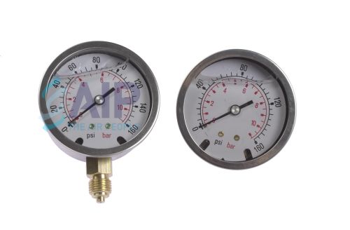 Pressure gauges up to 690 bar (10,000 psi)