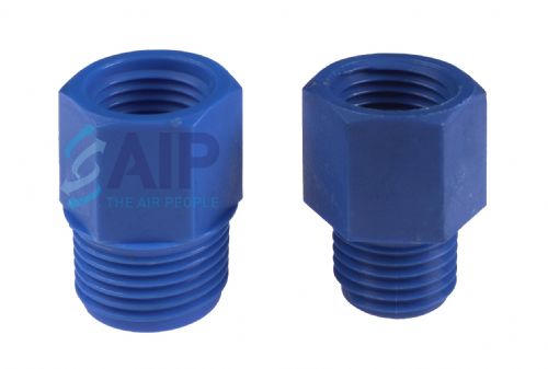 Nylon Male Equal and Reducing BSP Bush 1/8