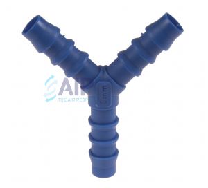 Nylon Barbed Y Hose Connector 4 - 17mm