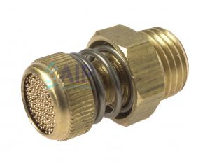 Hand Adjustable Throttle Silencer 1/8